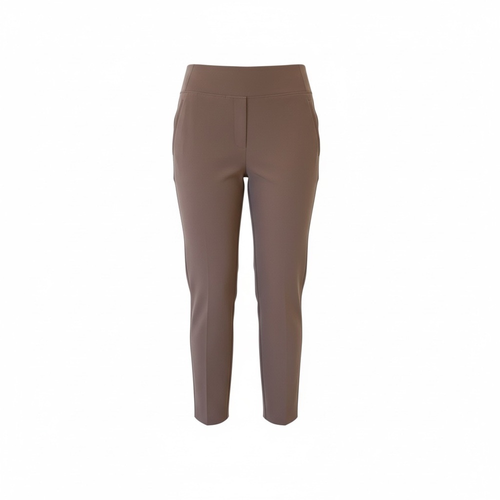 Athleta Brooklyn Ankle Pant Women’s Brown Pull On Stretch Career Travel 288086